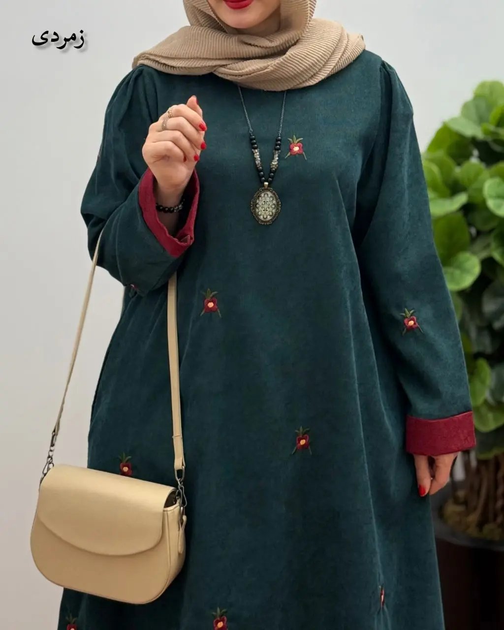 پیراهن مانتویی تبسم 1